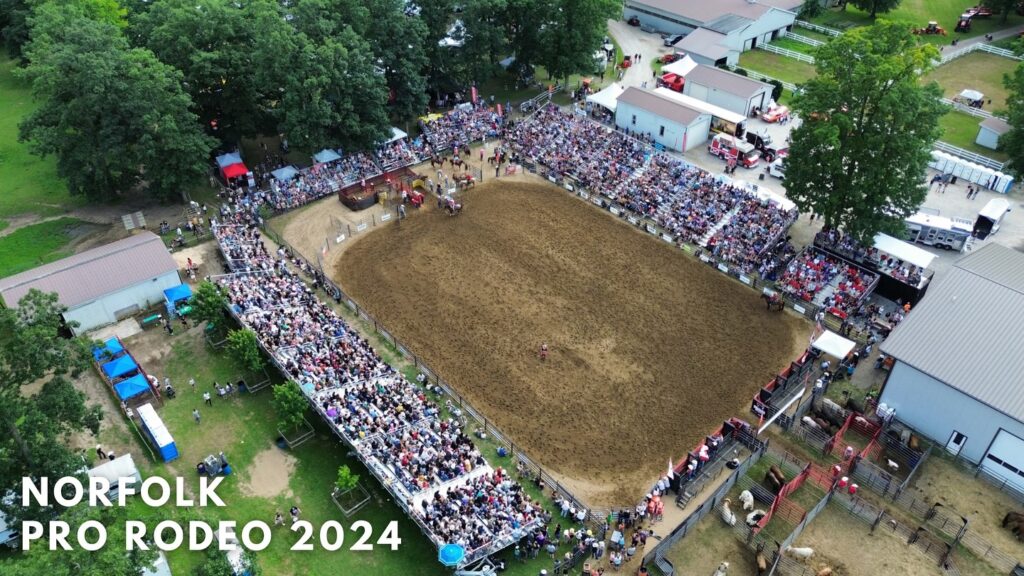 Norfolk Rodeo Aerial View