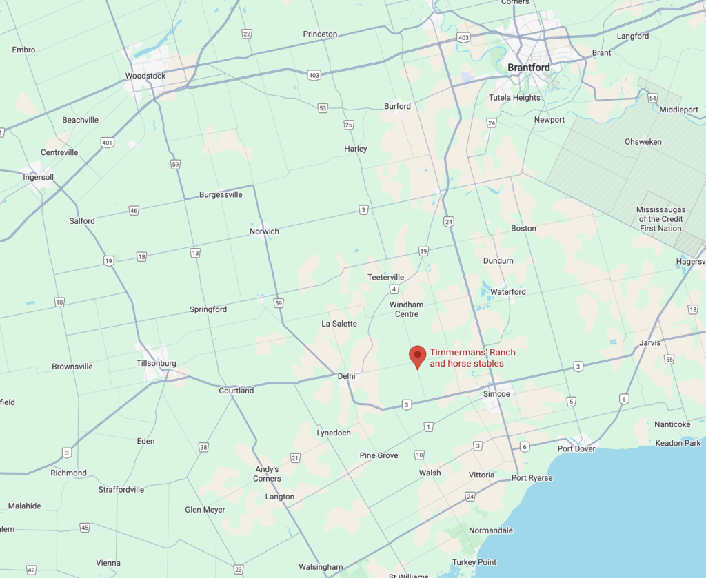 Timmermans Ranch Location
